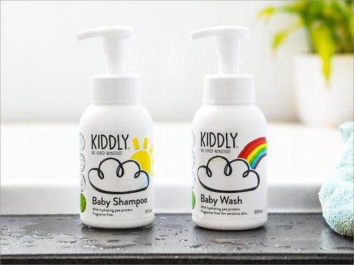 童趣與呵護的視覺交響 Kiddly嬰童沐浴產品包裝設計賞析